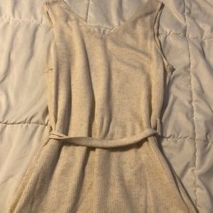 Oat colored tank top. Size medium